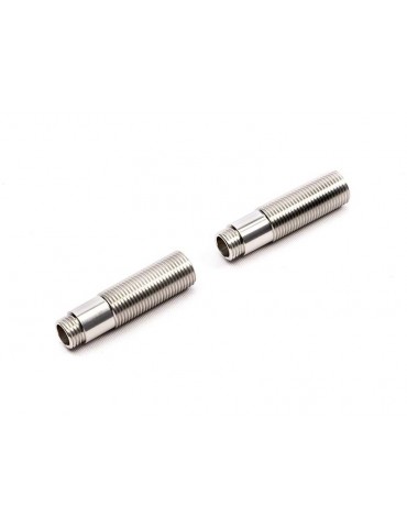 Axial Shock Body, Alum 11x41.5mm, Clr Ano (2)