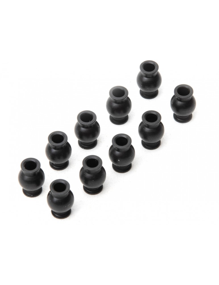 Axial Pivot Ball 8x9.5mm Stainless Steel (10): RBX10