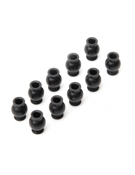 Axial Pivot Ball 8x9.5mm Stainless Steel (10): RBX10