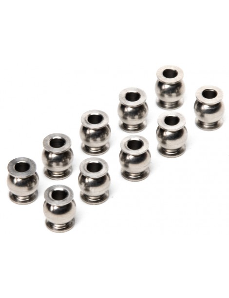 Axial Pivot Ball 8x7mm Stainless Steel (10): RBX10