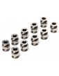 Axial Pivot Ball 8x7mm Stainless Steel (10): RBX10