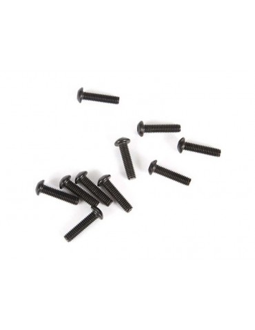 Axial Screw Hex Socket M2.5x10mm Button Head (10)