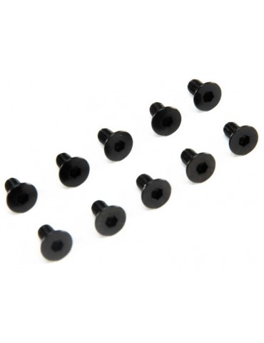 Axial M3x6mm, Flat Head Screw (10)