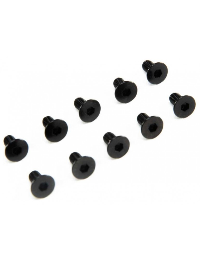 Axial M3x6mm, Flat Head Screw (10)