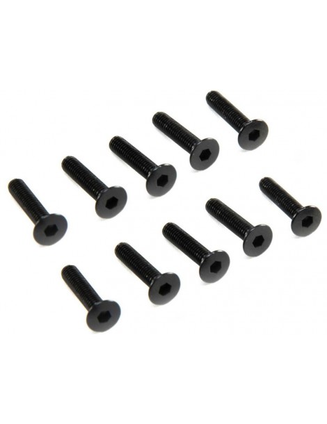 Axial M3x14mm, Flat Head Screw (10)