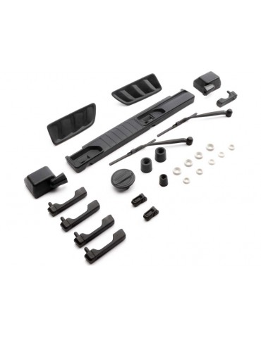Axial Exterior Detail Parts Jeep JLU: SCX6