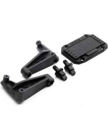 Axial Body Mount Set, Rear Jeep JLU: SCX6