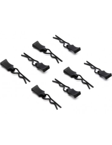 Axial Body Clip 6mm with Tabs (8)