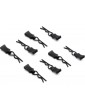 Axial Body Clip 6mm with Tabs (8)