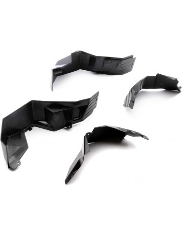 Axial Molded Fender Liner Set, FR/RR: SCX6