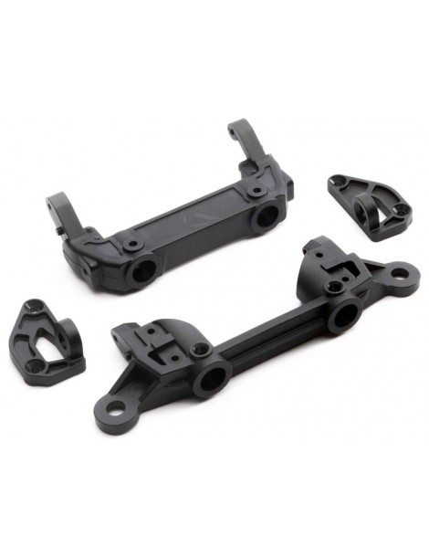 Axial Front Bumper Mount/Body Mounts, FR/RR: SCX6