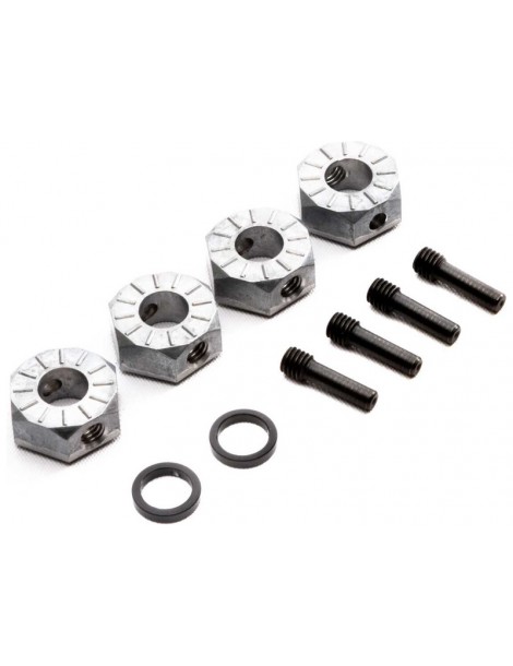 Axial Hex 17mm Set with Pins (4): SCX6
