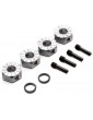 Axial Hex 17mm Set with Pins (4): SCX6