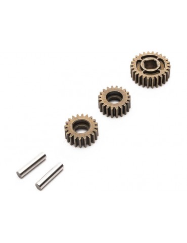 Axial Idler w/ Output Gear/Shaft Set: SCX6