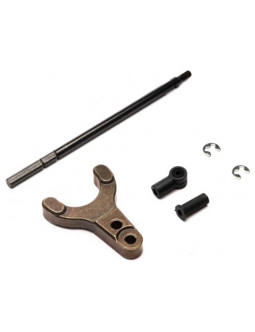 Axial Shift Fork w/ Shaft Set: SCX6