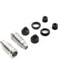 Axial Threaded Shock Body, Cap w/ Collar Set (2): SCX6