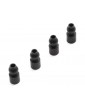 Axial Shock Mount Pivot Balls, Steel (4): SCX6