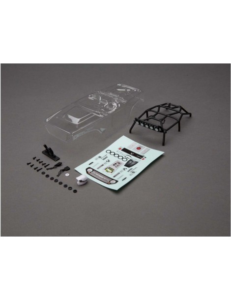Axial Body Set Clear: SCX24 Deadbolt