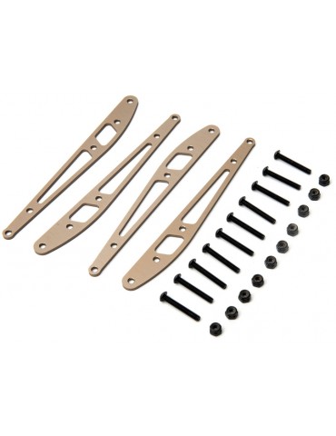 Axial Lower Link Plate Rear (4): RBX1