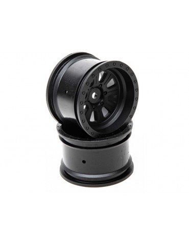 Axial Wheel 2.2" Raceline Monster Black (2)