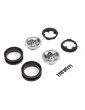 Axial 1.9 Retro Slot Beadlock Wheels, Satin (2)