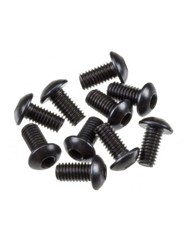 Axial Screw Hex Socket M3x6mm Button Head (10)