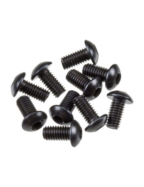 Axial Screw Hex Socket M3x6mm Button Head (10)