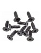 Axial Screw Self Tapping Hex Socket 2.6x8mm FH (10)