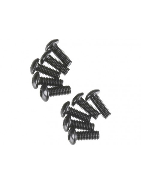 Axial Screw Hex Socket M3x8mm Button Head (10)