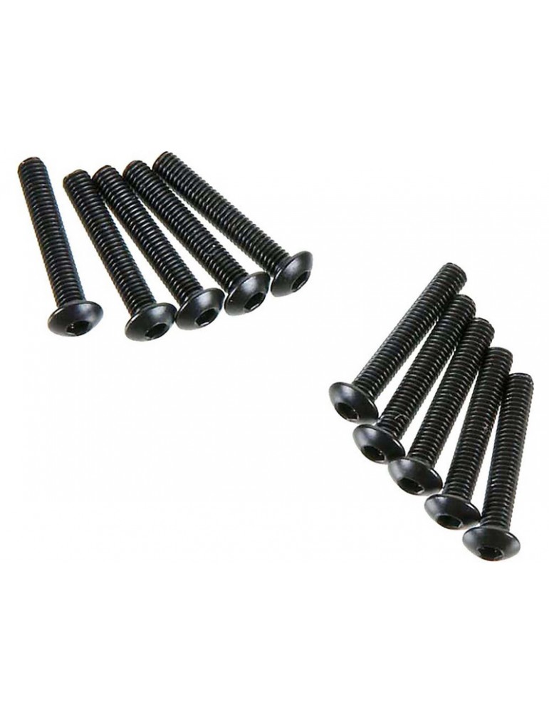 Axial Screw Hex Socket M3x18mm Button Head (10)
