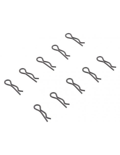 Axial 3mm Body Clip Black (10)