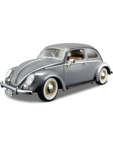 Bburago Volkswagen K fer-Beetle 1955 1:18 silver