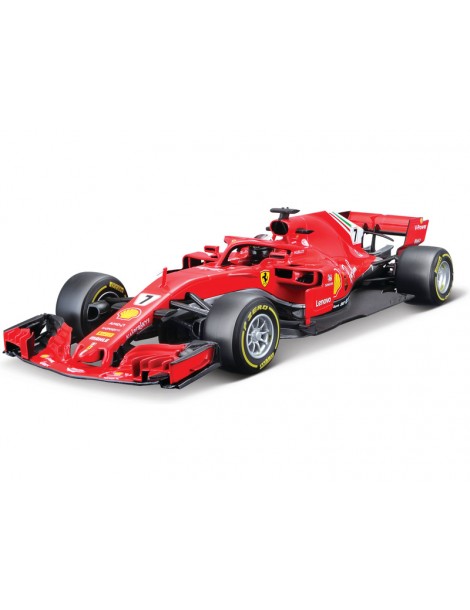 Bburago Ferrari SF71-H 1:18 7 Raikkonen