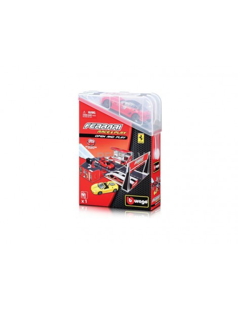 Bburago 1:43 Ferrari Open and Play set
