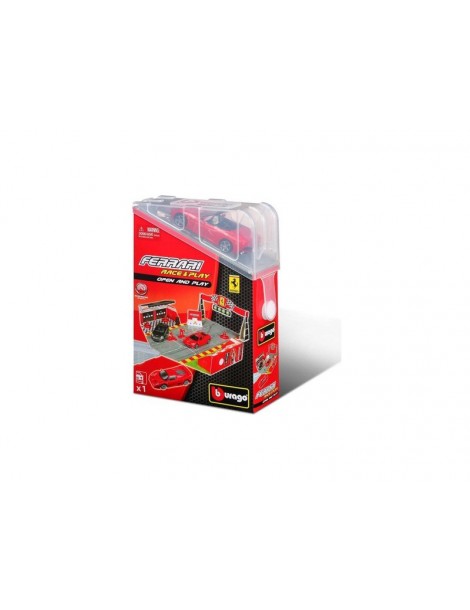 Bburago 1:43 Ferrari Open and Play set