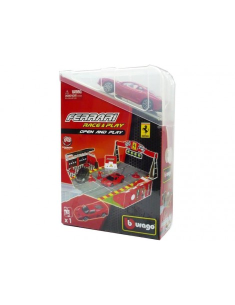 Bburago 1:43 Ferrari Open and Play set