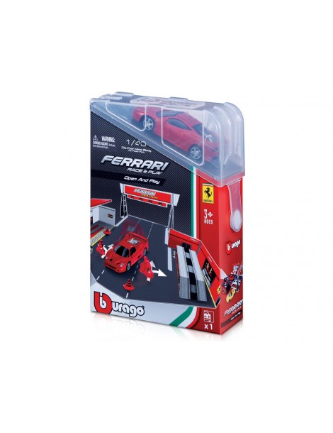 Bburago 1:43 Ferrari Open and Play set