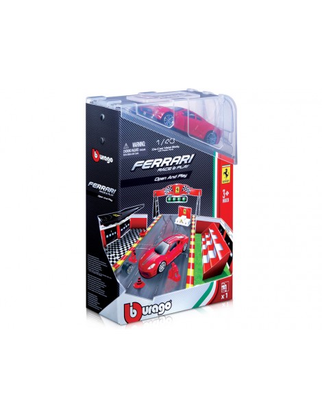 Bburago 1:43 Ferrari Open and Play set