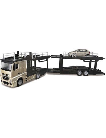 Bburago Mercedes-Benz Actros with VW Polo GTI Mark 5