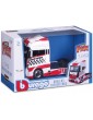 Bburago Mercedes-Benz Actros Gigaspace red