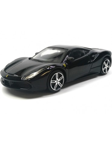Bburago Ferrari 488 GTB 1:43 black