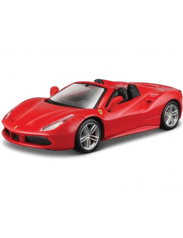 Bburago Signature Ferrari 488 Spider 1:43 red