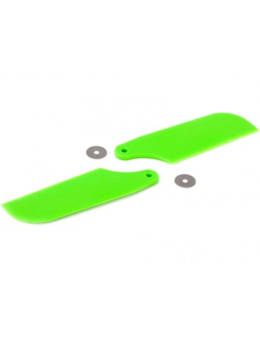Blade Tail Rotor Blade Set, Green: B450 3D, B400, B450 X