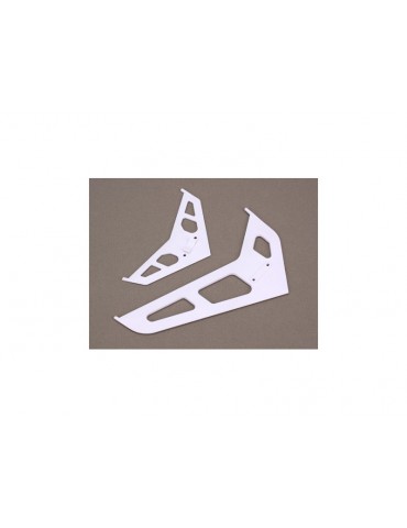 Blade Stabilizer/Fin Set, White: B450, 330X