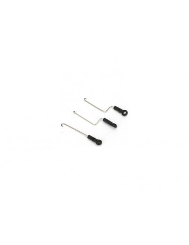 Blade Servo Pushrod Set with ball link: 3pcs: mCP S/X