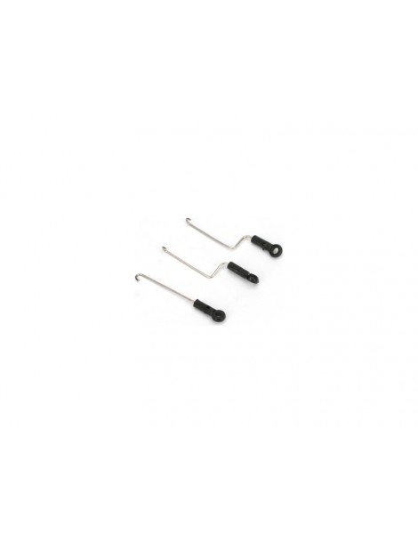 Blade Servo Pushrod Set with ball link: 3pcs: mCP S/X