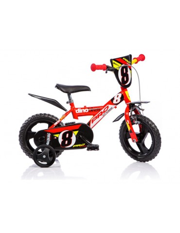 DINO Bikes - Children's bike 12" red