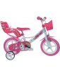 DINO Bikes - Children's bike 12" Jednorožec with doll seat
