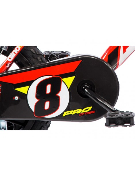 DINO Bikes - Children's bike 16" red