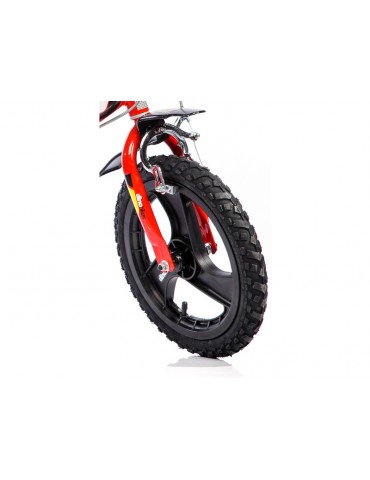 DINO Bikes - Children's bike 16" red